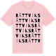 Pink Cotton t-shirt med Rättviks ordlek t-shirt