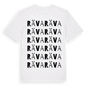 Räva ordlek t-shirt – ekologisk bomull t-shirt från Pinshirt