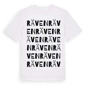 Räven ordlek t-shirt – ekologisk bomull t-shirt från Pinshirt