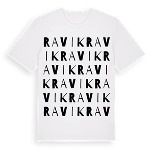 Ravik ordlek t-shirt – ekologisk bomull t-shirt från Pinshirt