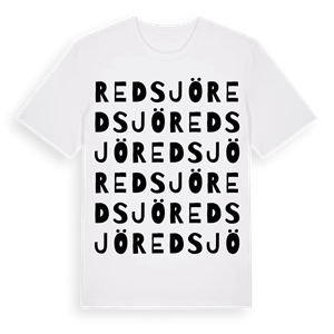 Redsjö ordlek t-shirt – ekologisk bomull t-shirt från Pinshirt