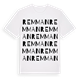 Remman ordlek t-shirt
