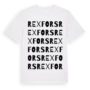 Rexfors ordlek t-shirt – ekologisk bomull t-shirt från Pinshirt