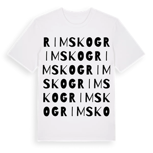 Rimskog ordlek t-shirt – ekologisk bomull t-shirt från Pinshirt