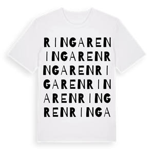 Ringaren ordlek t-shirt – ekologisk bomull t-shirt från Pinshirt