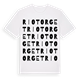 Riotorget ordlek t-shirt