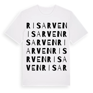 Risarven ordlek t-shirt – ekologisk bomull t-shirt från Pinshirt
