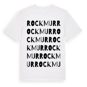 Rockmur ordlek t-shirt – ekologisk bomull t-shirt från Pinshirt