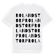 Rolandstorp ordlek t-shirt