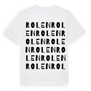 Rolen ordlek t-shirt – ekologisk bomull t-shirt från Pinshirt