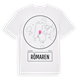 White t-shirt med Römaren t-shirt