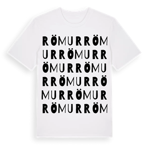 Römur ordlek t-shirt – ekologisk bomull t-shirt från Pinshirt