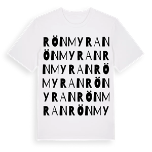 Rönmyran ordlek t-shirt – ekologisk bomull t-shirt från Pinshirt