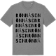 Mid Heather Gray t-shirt med Rönnåsen ordlek t-shirt
