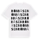 Rönnåsen ordlek t-shirt