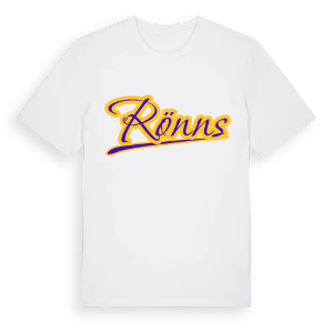 Rönns baseball t-shirt – ekologisk bomull t-shirt från Pinshirt