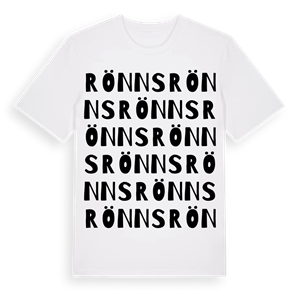 Rönns ordlek t-shirt – ekologisk bomull t-shirt från Pinshirt