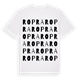 Ropra ordlek t-shirt