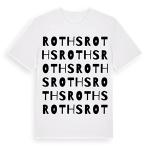 Roths ordlek t-shirt – ekologisk bomull t-shirt från Pinshirt