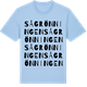 Blue Soul t-shirt med Sågrönningen ordlek t-shirt