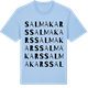Blue Soul t-shirt med Salmakars ordlek t-shirt