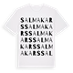 Salmakars ordlek t-shirt