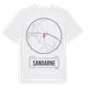 White t-shirt med Sandarne t-shirt