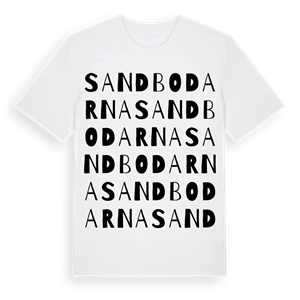 Sandbodarna ordlek t-shirt – ekologisk bomull t-shirt från Pinshirt
