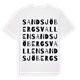 Sandsjöbergsvallen ordlek t-shirt