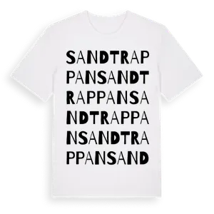 Sandtrappan ordlek t-shirt – ekologisk bomull t-shirt från Pinshirt