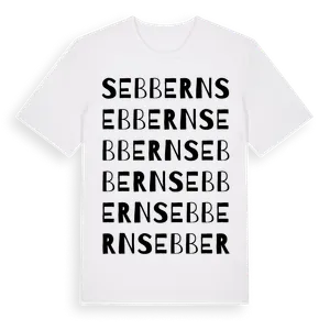 Sebbern ordlek t-shirt – ekologisk bomull t-shirt från Pinshirt