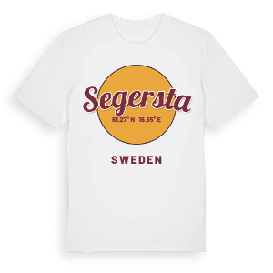 Segersta cirkel t-shirt – ekologisk bomull t-shirt från Pinshirt