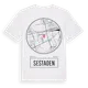 White t-shirt med Sestaden t-shirt