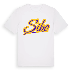 Sibo baseball t-shirt – ekologisk bomull t-shirt från Pinshirt