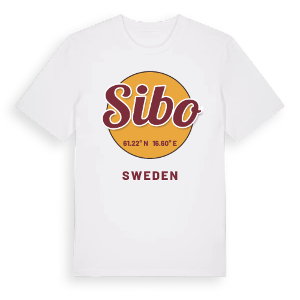 Sibo cirkel t-shirt – ekologisk bomull t-shirt från Pinshirt
