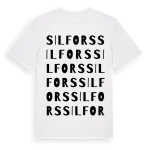 Silfors ordlek t-shirt – ekologisk bomull t-shirt från Pinshirt