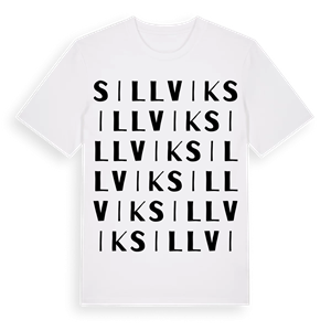 Sillvik ordlek t-shirt – ekologisk bomull t-shirt från Pinshirt
