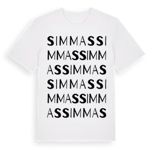 Simmas ordlek t-shirt – ekologisk bomull t-shirt från Pinshirt