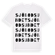 Sjöbodsundet ordlek t-shirt