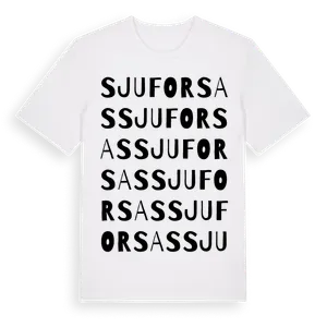 Sjuforsas ordlek t-shirt – ekologisk bomull t-shirt från Pinshirt