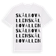Skålbovallen ordlek t-shirt