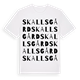 Skallsgård ordlek t-shirt