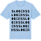 Blue Soul t-shirt med Skogens ordlek t-shirt