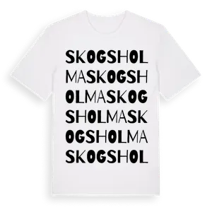 Skogsholma ordlek t-shirt – ekologisk bomull t-shirt från Pinshirt