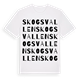 Skogsvallen ordlek t-shirt