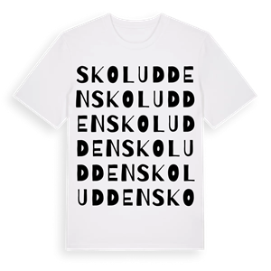 Skoludden ordlek t-shirt – ekologisk bomull t-shirt från Pinshirt