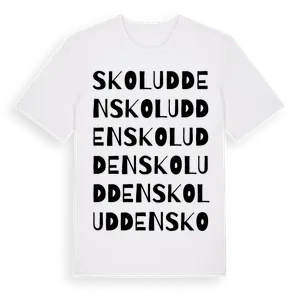 Skoludden ordlek t-shirt – ekologisk bomull t-shirt från Pinshirt