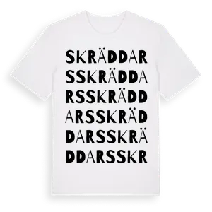 Skräddars ordlek t-shirt – ekologisk bomull t-shirt från Pinshirt