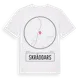 White t-shirt med Skräddars t-shirt