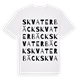 Skvaterbäck ordlek t-shirt